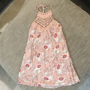 Blu Pepper Flowy Floral Dress Size Small